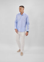 ⁦قميص رجالي بنقش Slim-Fit⁩ - الصورة ⁦2⁩