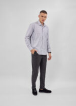 ⁦قميص رجالي مخطط Slim-Fit⁩ - الصورة ⁦2⁩