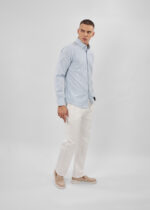 ⁦قميص رجالي مخطط Slim-Fit⁩ - الصورة ⁦2⁩