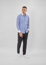 ⁦قميص رجالي مخطط Slim-Fit⁩ - الصورة ⁦2⁩