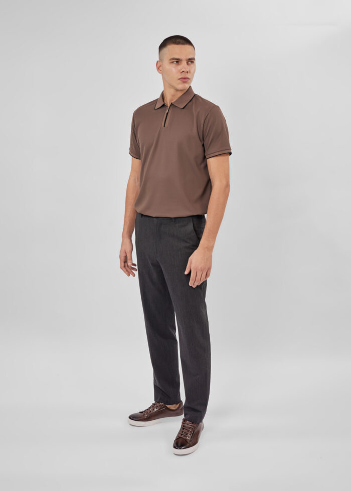 Men Plain Formal Trouser - Image 2