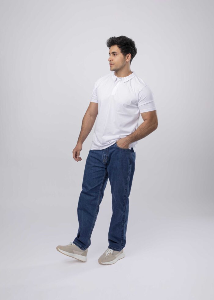 Men Plain Polo Shirt - Image 1