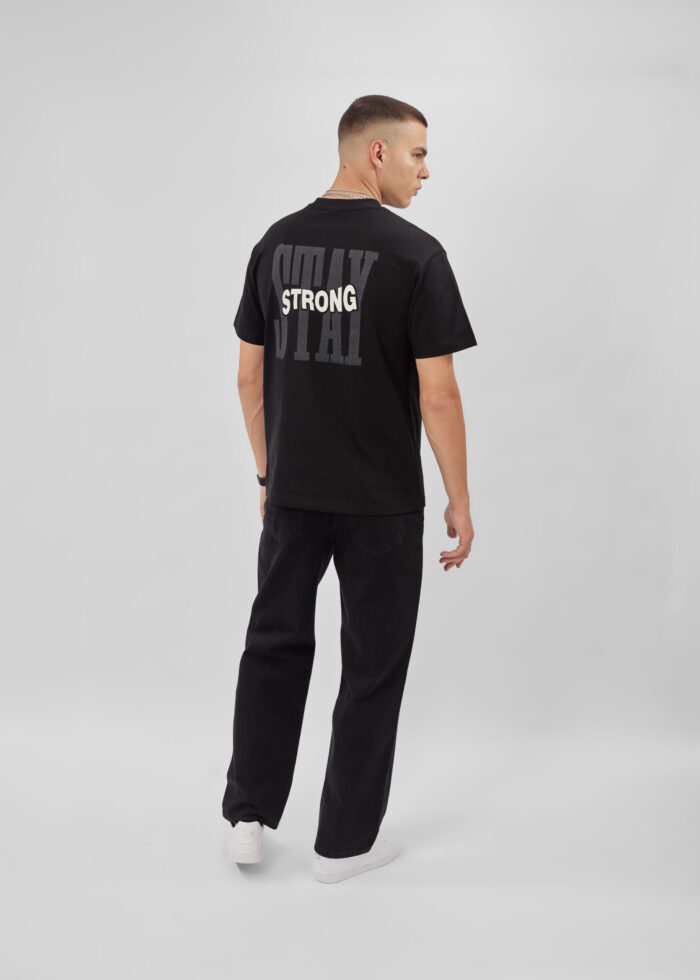 Men "Stay Strong" Printed T-Shirt - Image 2