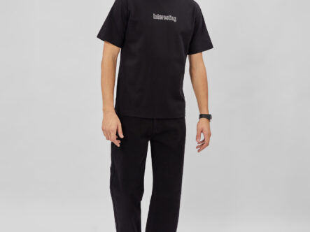 Men "Interesting" Printed T-Shirt
