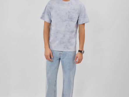 Men Washed Effect T-Shirt