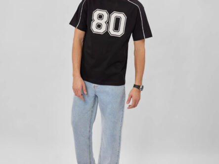 Men "80" Printed T-Shirt