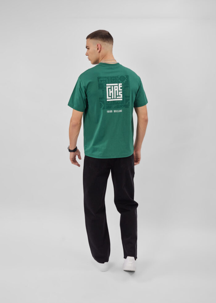 Men "Chase Your Dreams" Printed T-Shirt - Image 2