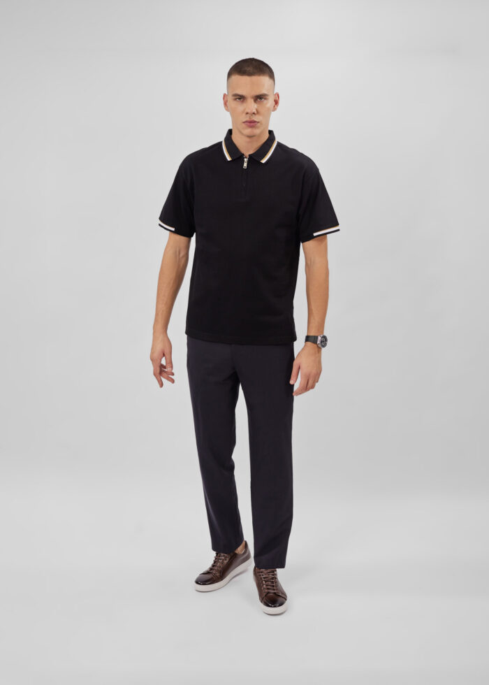 Men Plain Polo Shirt - Image 1