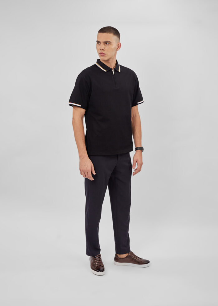 Men Plain Polo Shirt - Image 2
