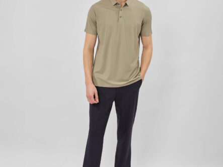 Men Patterned Polo Shirt