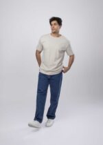 تيشيرت رجالي سادة بيسك Regular