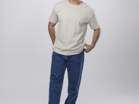 Men Plain Basic Regular T-Shirt