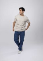 Men Plain Basic Oversize T-Shirt - Image 2