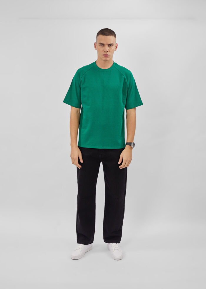 Men Striped Fabric T-Shirt - Image 1