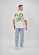 Men "NO, ON" Printed T-Shirt - Image 2
