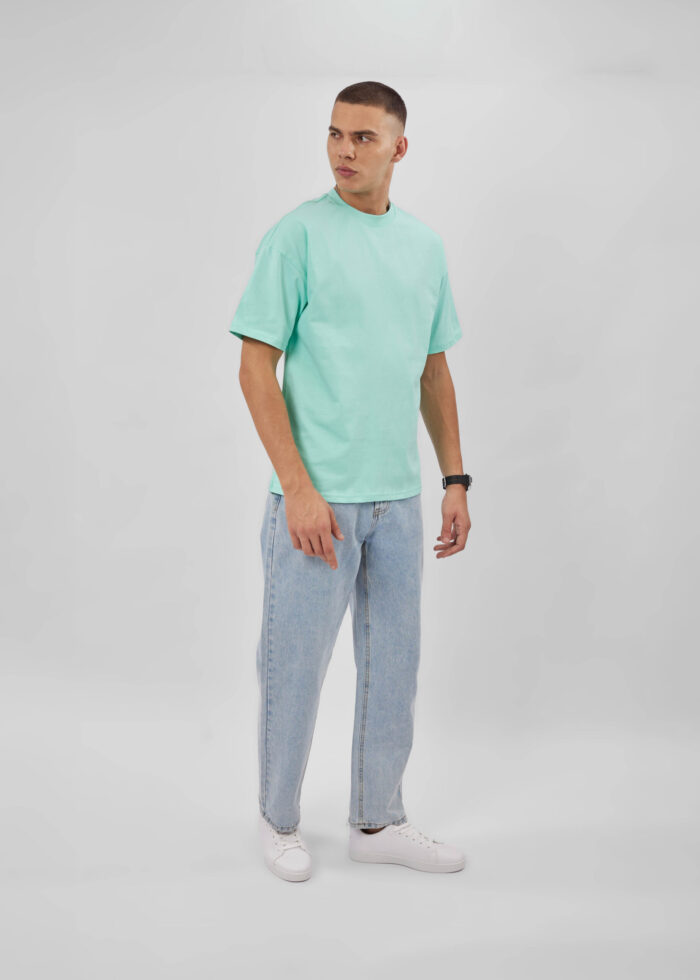 Men Plain T-Shirt - Image 2