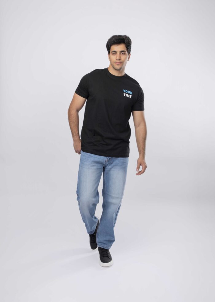 Men "Your Time" Printed T-Shirt - Image 1