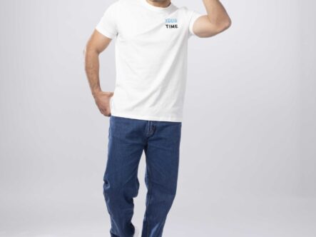 Men "Your Time" Printed T-Shirt