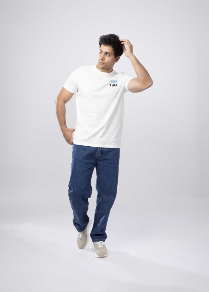Men "Your Time" Printed T-Shirt - Image 1