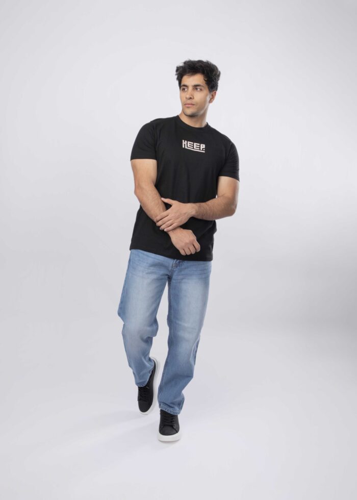 Men "Keep" Printed T-Shirt - Image 1