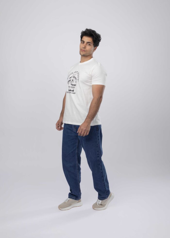 Men "Stay in Nature" Printed T-Shirt - Image 2