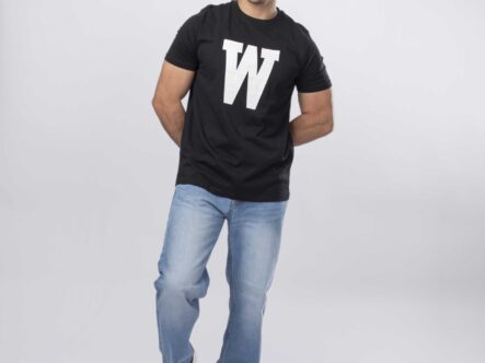 Men "W" Printed T-Shirt