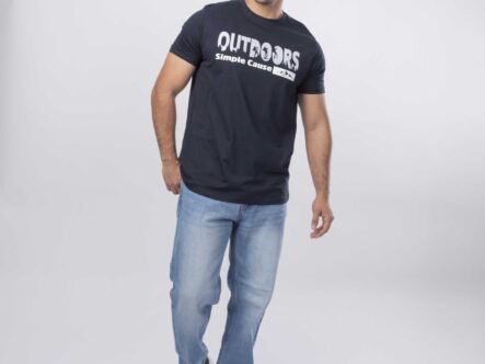 Men "Outdoors" Printed T-Shirt
