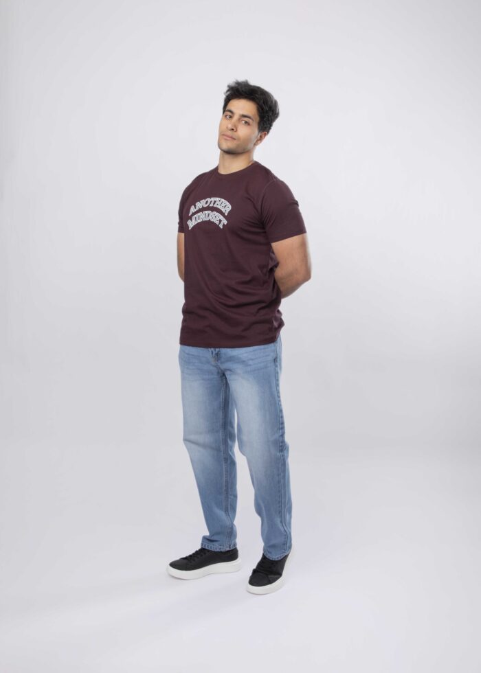 Men "Another Mindset" Printed T-Shirt - Image 2