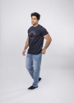 Men "Warrior" Printed T-Shirt