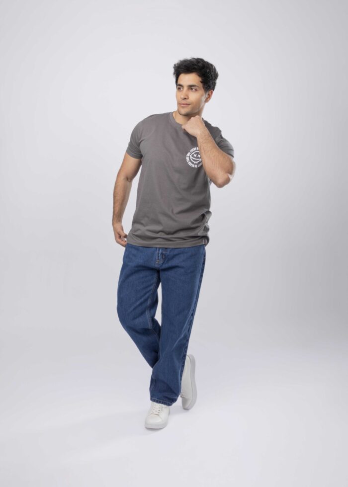 Men "Everyday in a new opportunity to reach that goal" Printed T-Shirt - Image 2