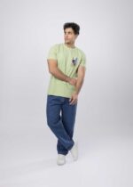Men "Without geometry life is pointless" Printed T-Shirt