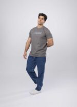 Men "Push yourself" Printed T-Shirt - Image 2
