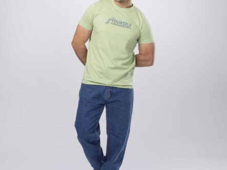 Men "Push yourself" Printed T-Shirt