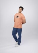 Men "Warrior" Printed T-Shirt