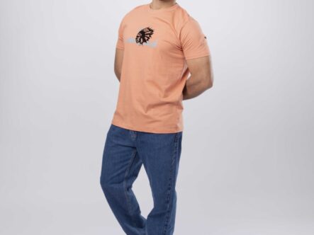 Men "Warrior" Printed T-Shirt