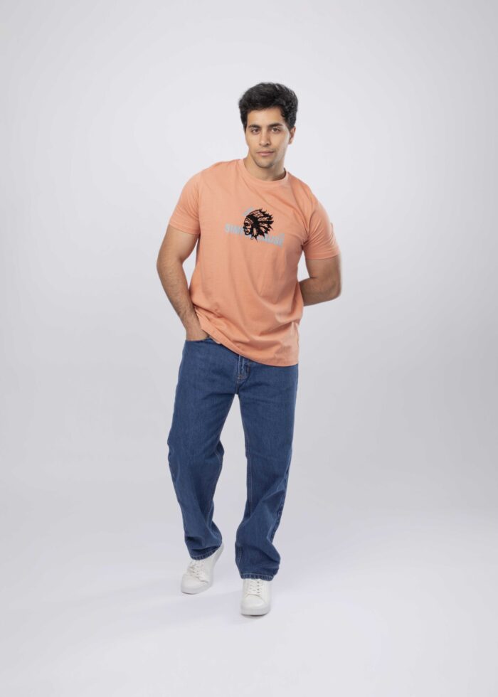 Men "Warrior" Printed T-Shirt - Image 2