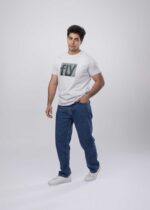 Men "Fly" Printed T-Shirt - Image 2