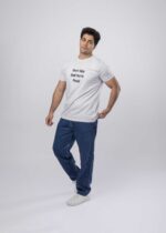 Men "Don't Stop Until You're Proud" Printed T-Shirt