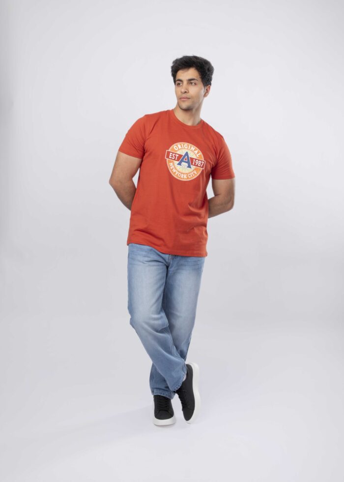 Men "Original New York City" Printed T-Shirt - Image 2