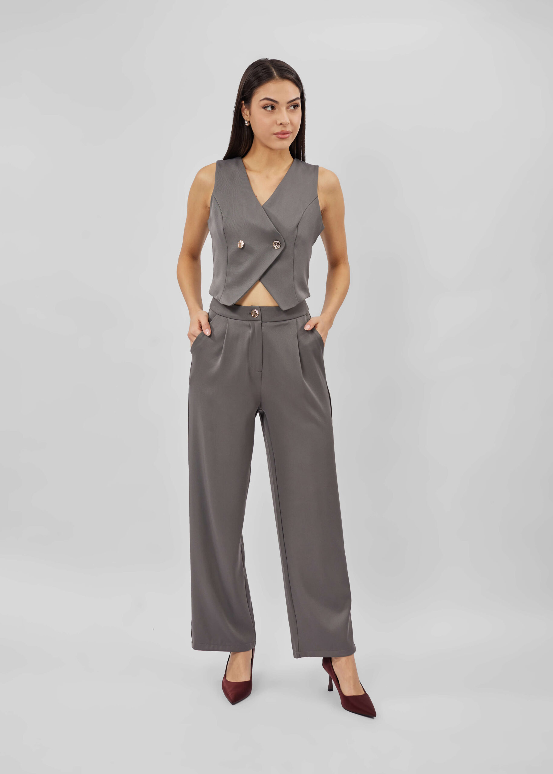 6125202059318-x Women Two-Pieces Suit - Image 1