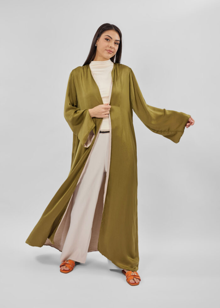 ⁦عباية نسائي سادة⁩ - الصورة ⁦2⁩