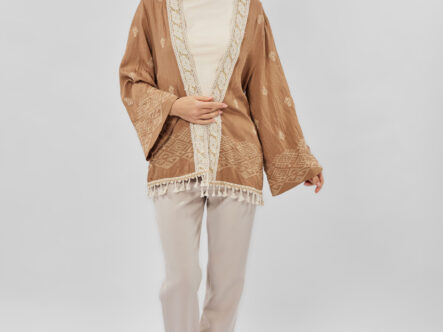 Women Embroidery Cardigan