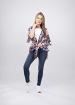Women Printed Cardigan - Image 2