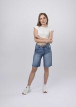 ⁦شورت جينز نسائي⁩ - الصورة ⁦2⁩