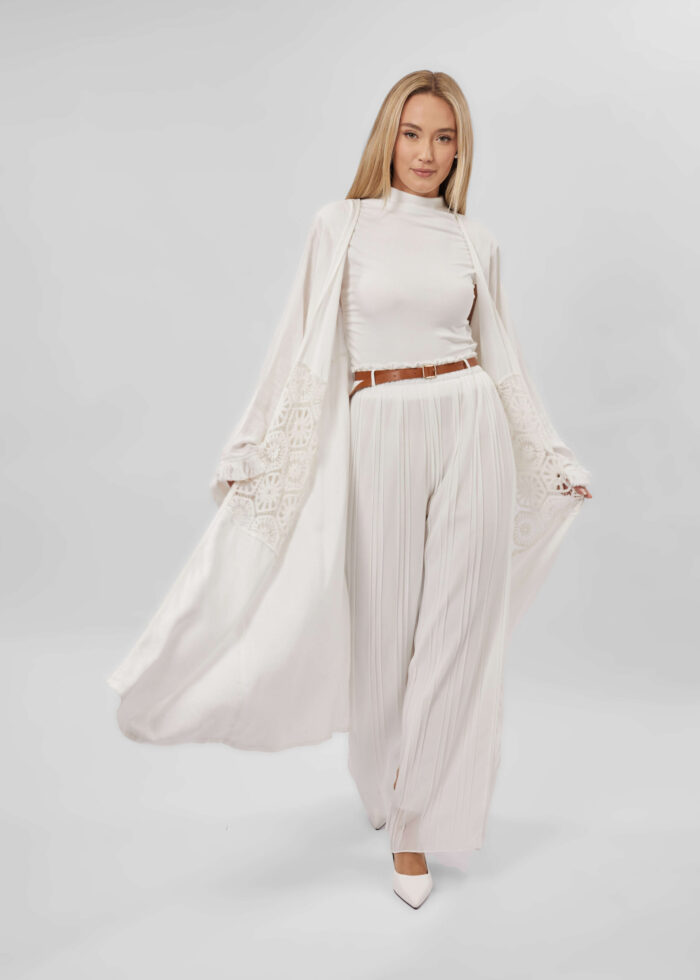 Women Pleated Trouser - Image 1