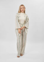 Women Striped Flow Trouser - Image 2