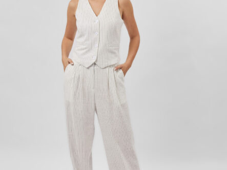 Women Striped Flow Trouser