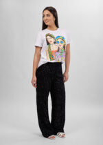 Women Striped Flow Trosuer - Image 2