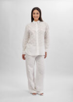 بنطلون نسائي واسع مطرز