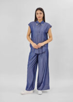 ⁦بنطلون نسائي واسع⁩ - الصورة ⁦2⁩